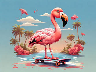 Flamingo SKater