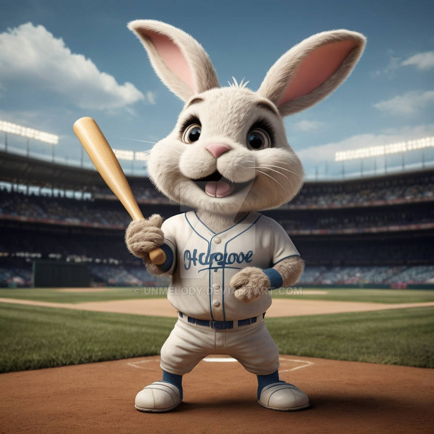 Baseball Bunny by unmelody on DeviantArt