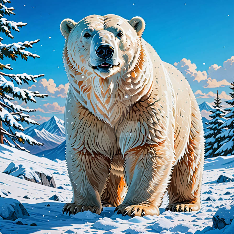 Polar Bear by unmelody on DeviantArt