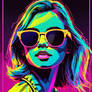 Neon Color Sunglass