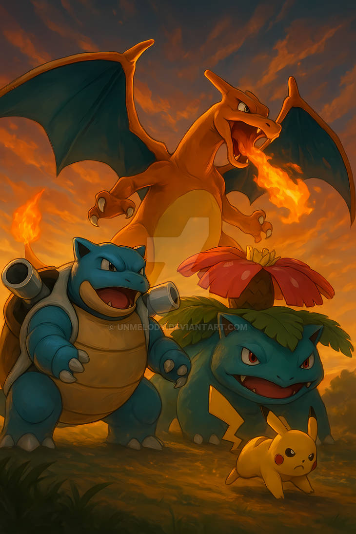 Pokemon Poster by unmelody