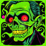Cartoon Green Zombie