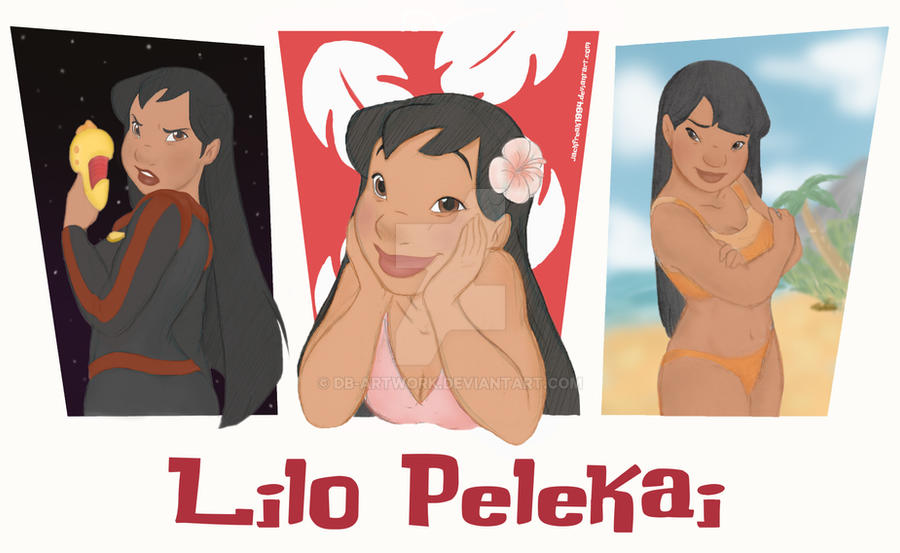 Normal Man Lilo Lilo's Personalities by DB-artwork on DeviantArt