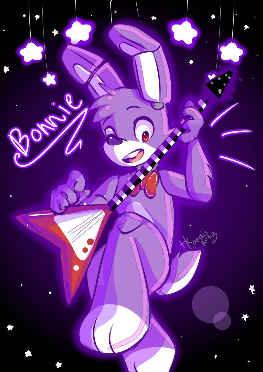 Bonnie The Bunny FNAF By Tkaoaii artz On DeviantArt bonnie-the-bunny-fnaf-by-tkaoaii-artz-on-deviantart