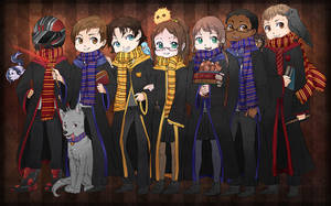 Friends at Hogwarts