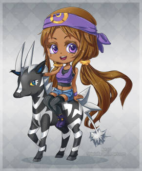 Request: Chibi Zebstrika Trainer