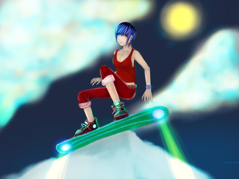 snowboard girl