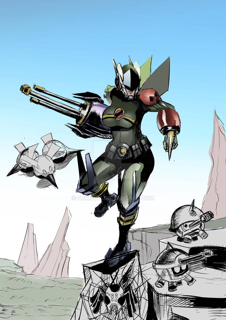 Megan Insect insect type megaman by prime512 on DeviantArt