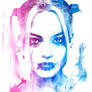 Margot Robbie Harley Quinn Portrait