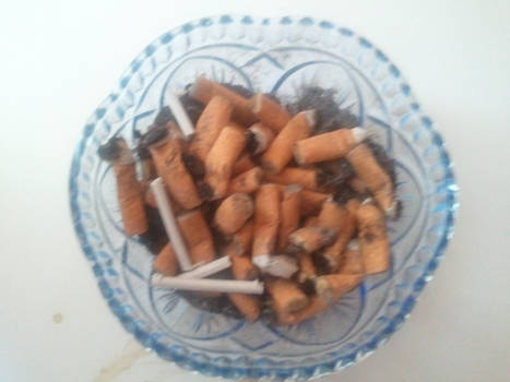 Overused Ashtray