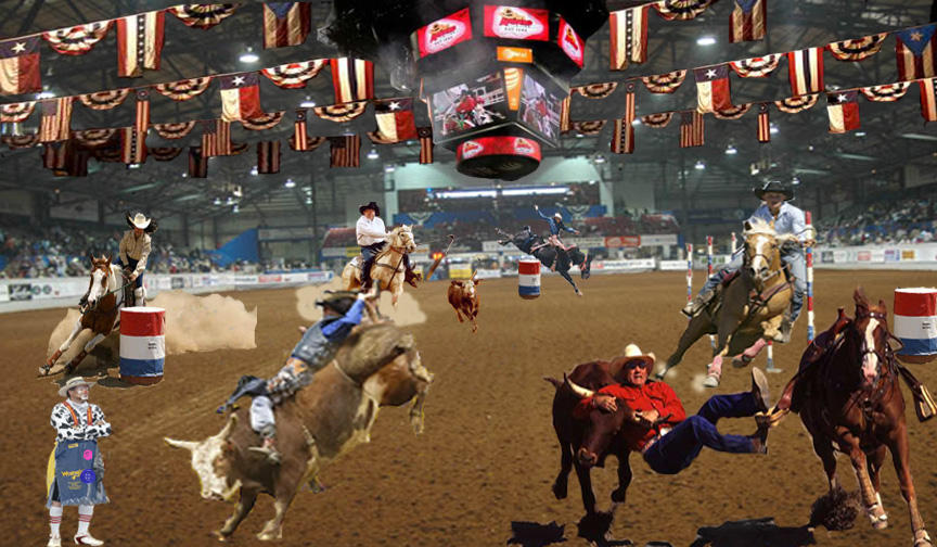 Rodeo Ride Deviantart Rodeo Scene by ShelbyBooger4 on DeviantArt