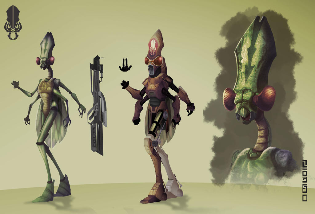 Alien Concept Design by Daniel-Velez on DeviantArt