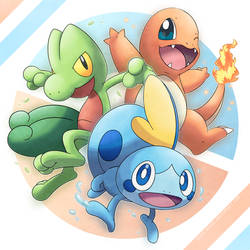 Trio Lizard Starters