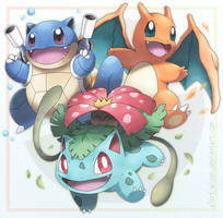 Kanto Starters Fusion