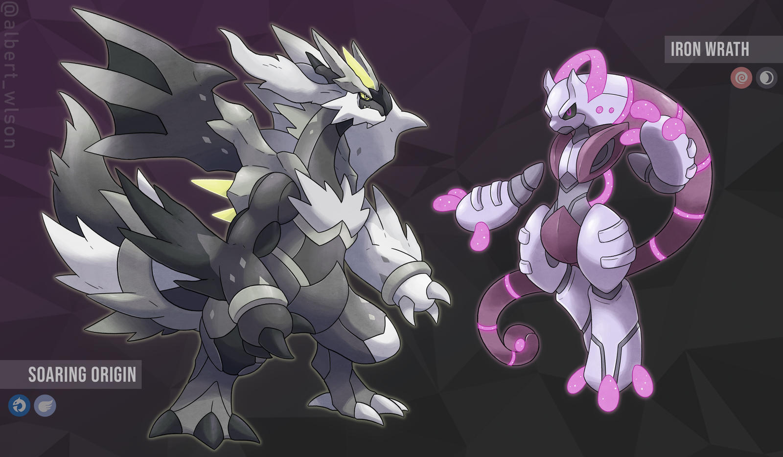 Fakemonforever on X: Iron fragments fuses with Reshiram and Zekrom to  become- Iron Furnace- Ice/Fire Iron Taser- Ice/Electric But there's one  more future form once it hunts down the other legendary dragon