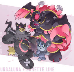 Ursaluna and Banette Line (Fusions)