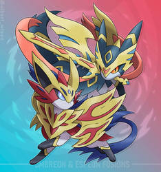 Zaceon and Zamazeon