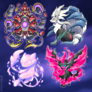 Legendary/Mythical Pokemon Fusions