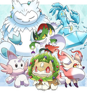 Pokemon Fusions (Christmas) 02