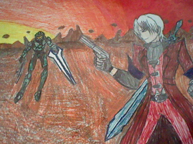 Anime Crossover Battle 11: Dante vs Master Chief