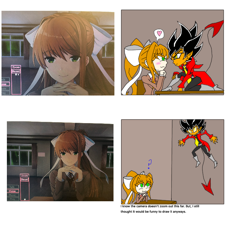 Monika After Story Zoom Feature In A Nutshell By Cjr0064 On Deviantart