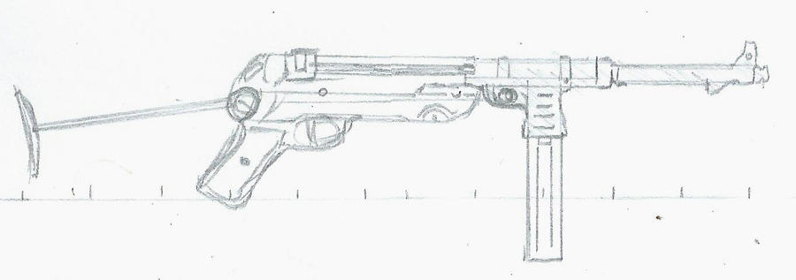 Mp40 By Weasellegend56 On Deviantart