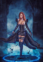 Dark Battle-Witch by mattze87