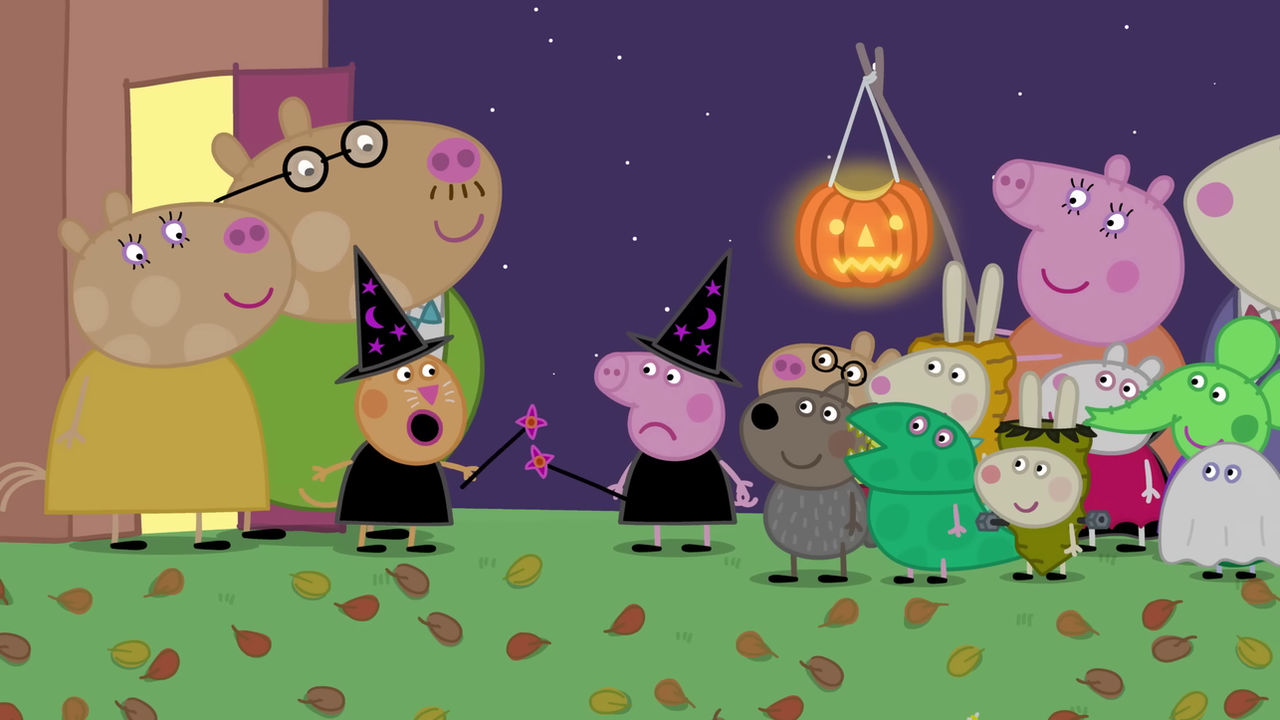 Candy Cat Turns Peppa Into A Frog (Snapshot) by ZestyRoachArt on DeviantArt