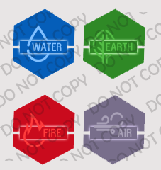 4 elements avatar by IconSkoulikiGraphics