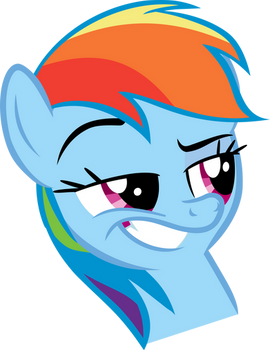 Rainbow Dash 'Whatsa problem?'