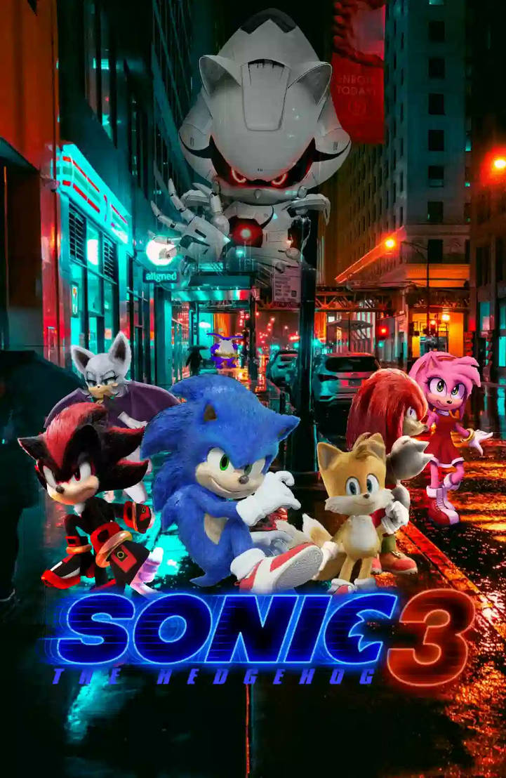 Upcoming Movies - Shadow is here in Sonic The Hedgehog 3