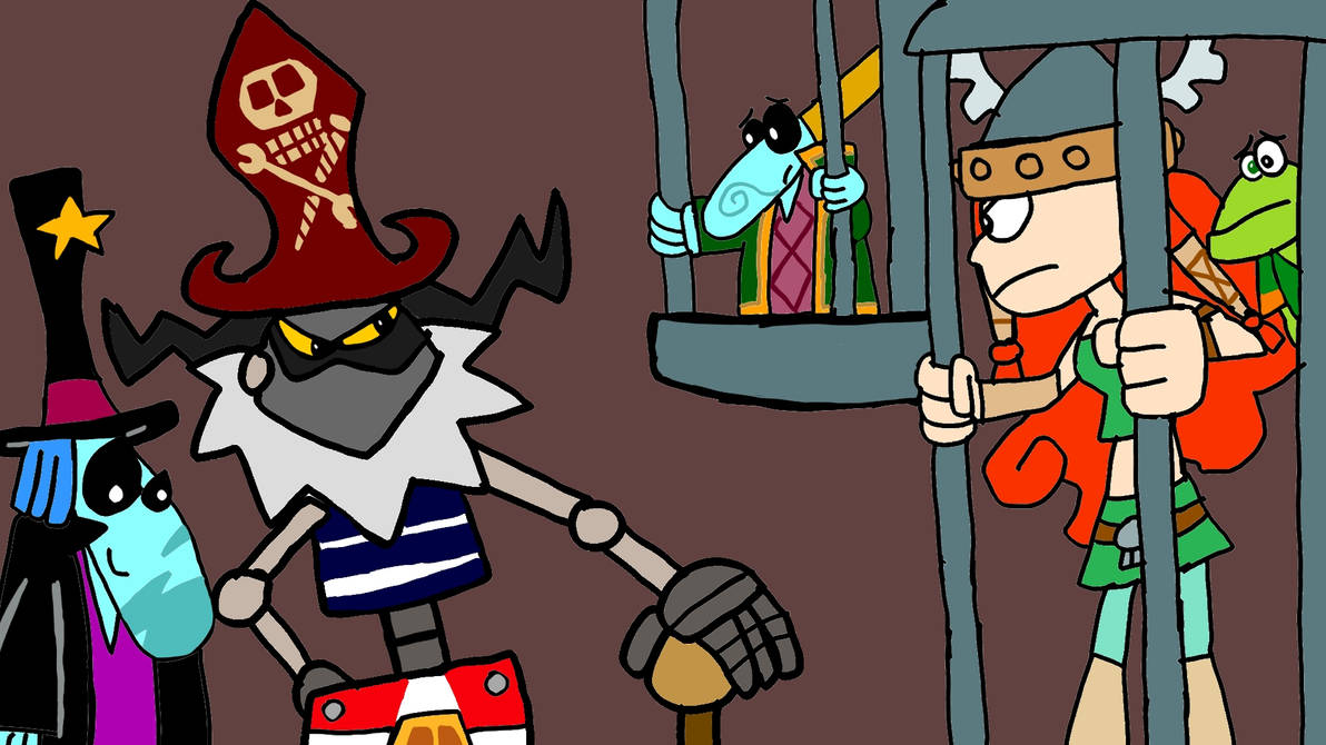 Razorbeard held Captives by dezfranco1984 on DeviantArt