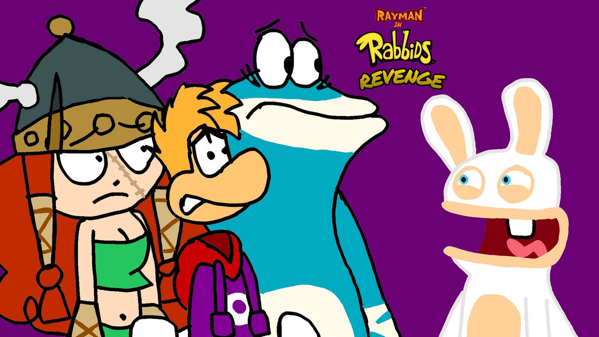 Raymen Rabbits Faces Rayman in Rabbids Revenge by dezfranco1984 on DeviantArt