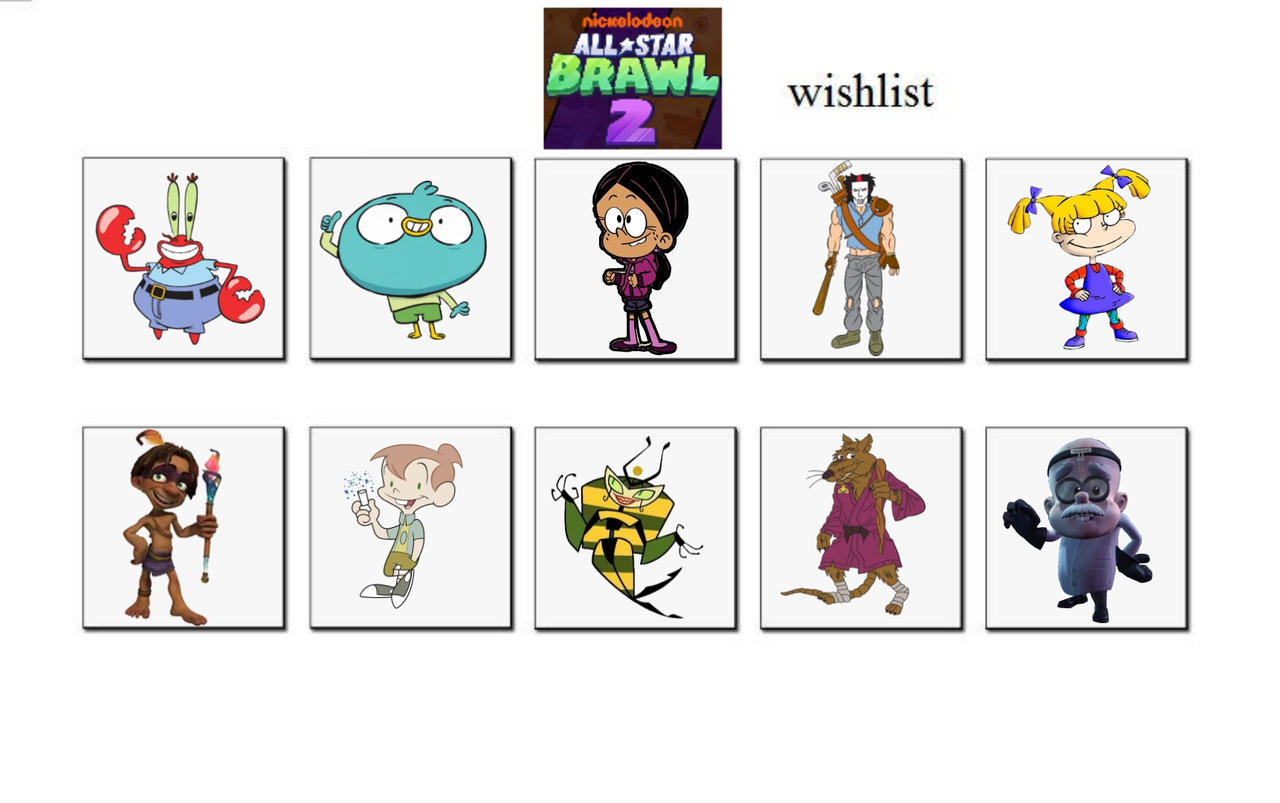 My 10 Nickelodeon All-Star Brawl 2 Wishlist by dezfranco1984 on DeviantArt