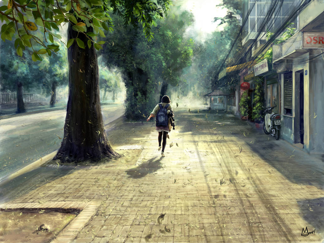 Deserted street