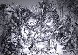 A delicious soup for the forest's deities
