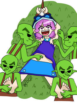 Jessie goblin tickled