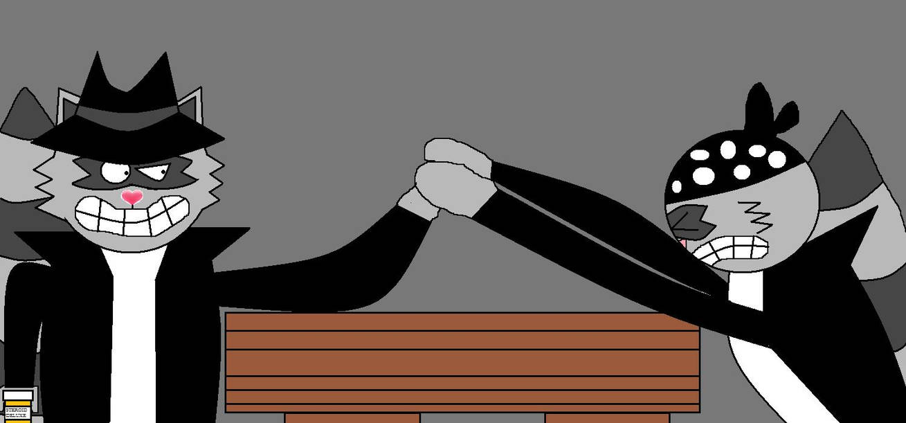 HTF:Armwrestling by CloneCaptainCacnea12 on DeviantArt