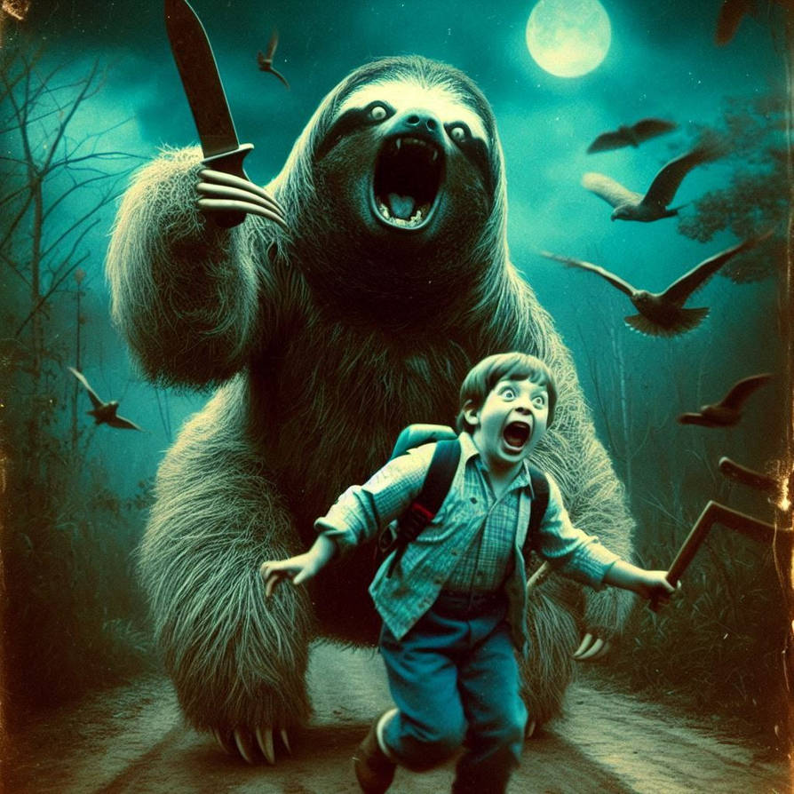 Killer Sloth by Ronald-f-Tweedie on DeviantArt