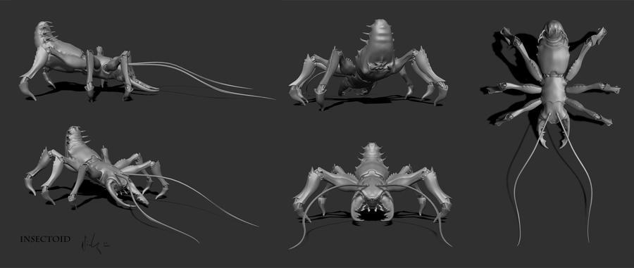 Devouring Insectoid Insectoid 01 by holonick on DeviantArt