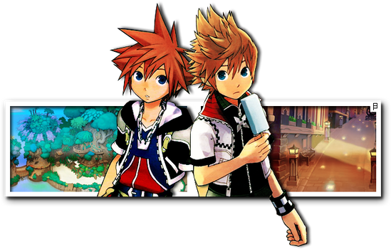 Sora and Roxas