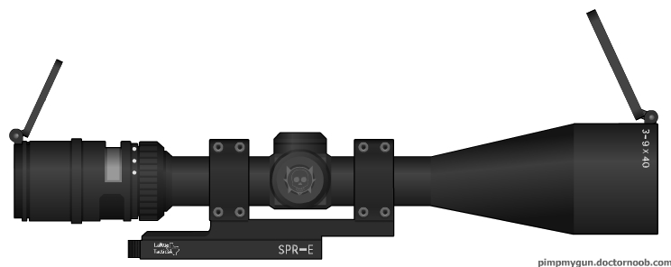 Trijicon TR20 scope and Larue scope mount