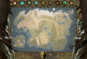 Tamriel Map  [The Elder Scrolls Universe]