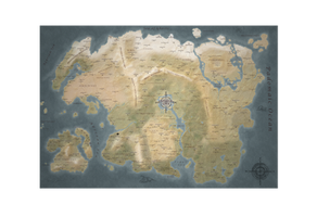 Map of Tamriel NO BORDERS