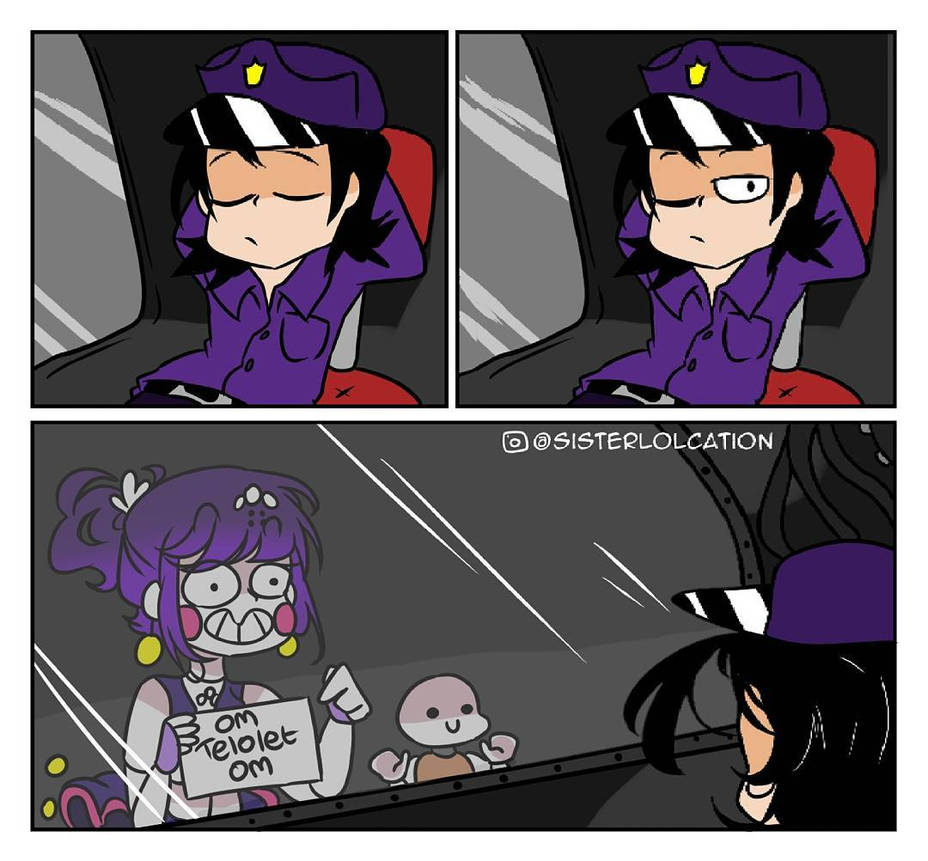 Комикс ФНАФ систер локатион