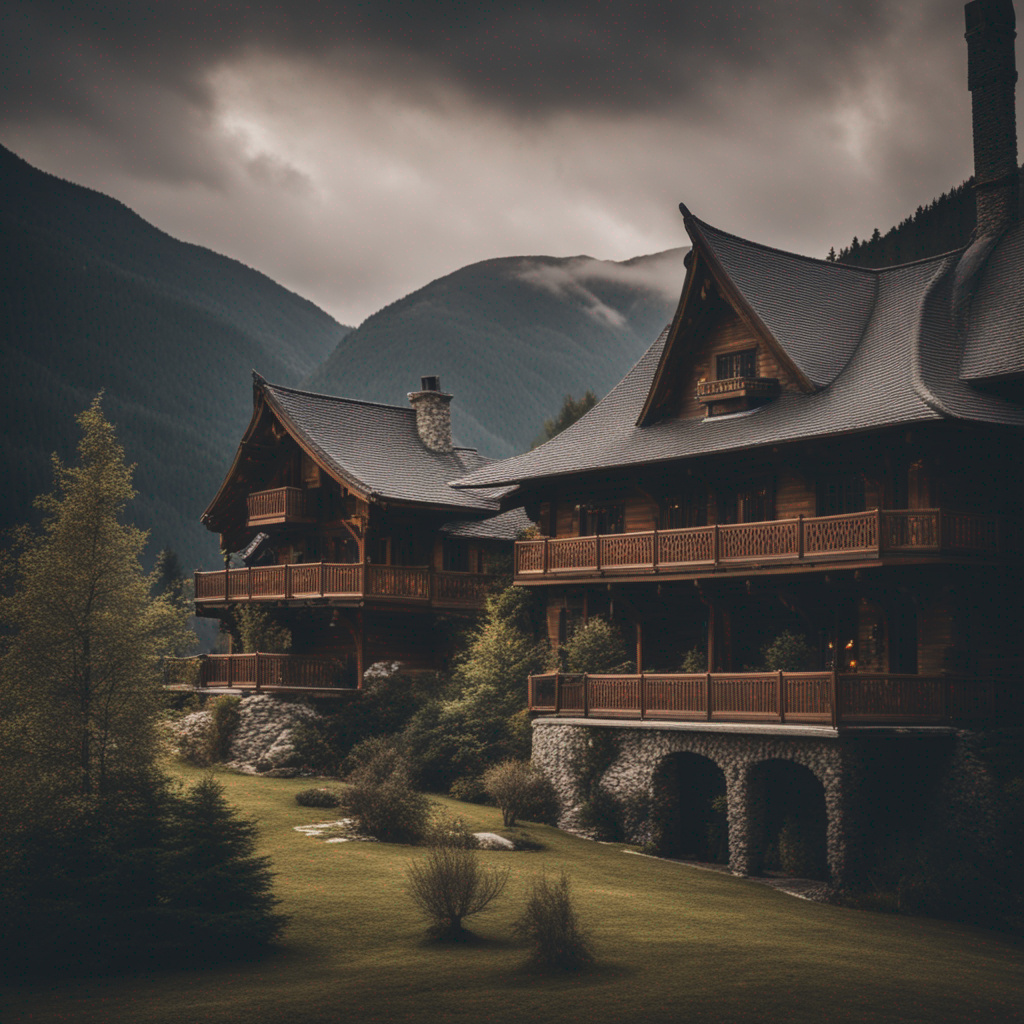 #Chalet mountain house