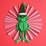 Grinch origami