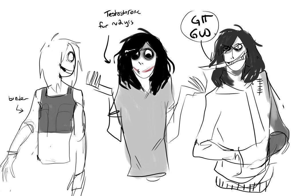 transgender jeff by TEETH-CLICKING on DeviantArt