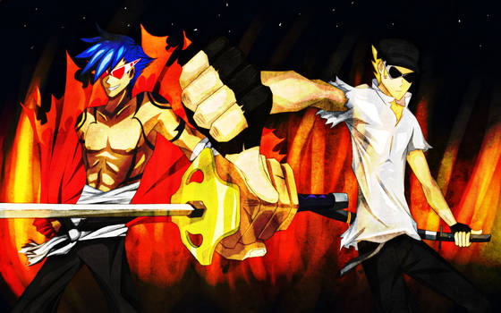 Kamina and Bro: Rise Up