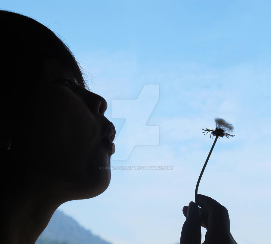 Blowing Dandelion